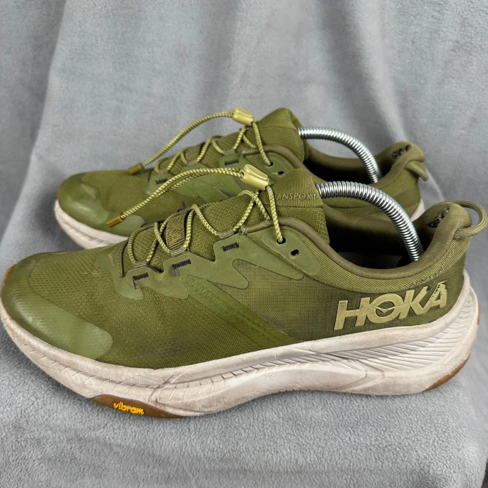 Hoka Transport Avocado Harborside Green Mens 10.5 D Lifestyle Shoes 1123153